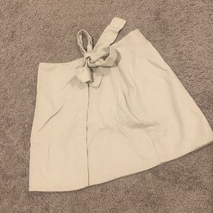 forever 21 khaki mini skirt